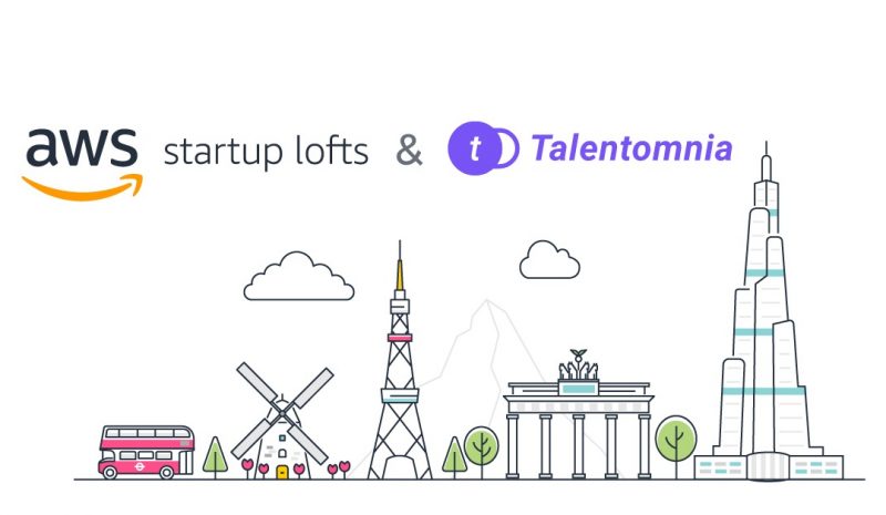 Talentomnia, seleccionado para el prestigioso programa de AWS Start-Up Loft Accelerator