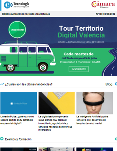 ¡Llega el Tour Territorio Digital Valencia 2022! Boletín nº130