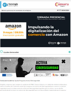 Impulsando la digitalización del comercio con Amazon. Boletín 177