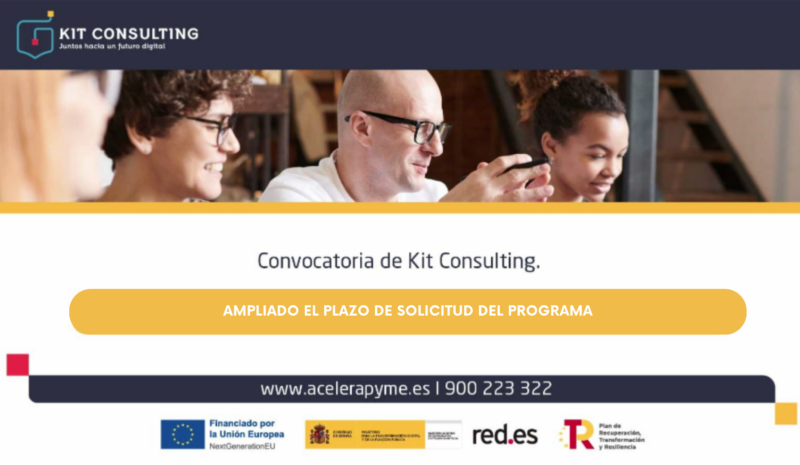 Ampliado el plazo de solicitud del KIT CONSULTING