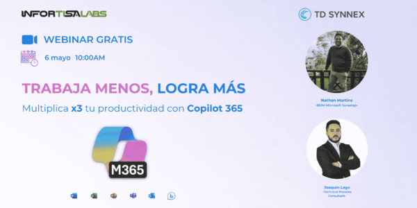 Trabaja menos, logra más – Multiplica x3 tu productividad con Copilot 365