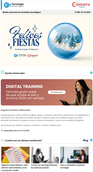 Lo mejor de este año ha sido compartirlo contigo. ¡Felices Fiestas!. Boletín 208