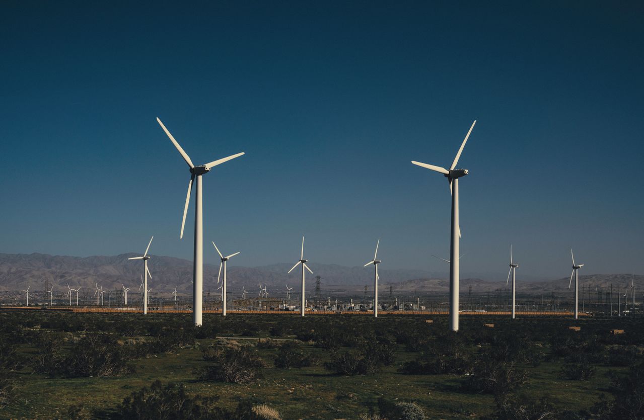 Parque eólico, apuesta por las energías limpias en la reindustrialización de la Comunidad Valenciana